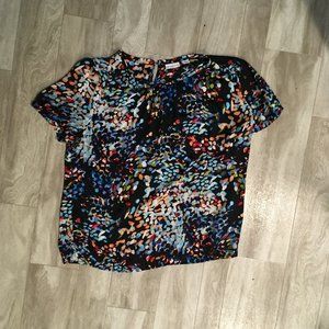 liz claiborne ,size xl, black w  multi